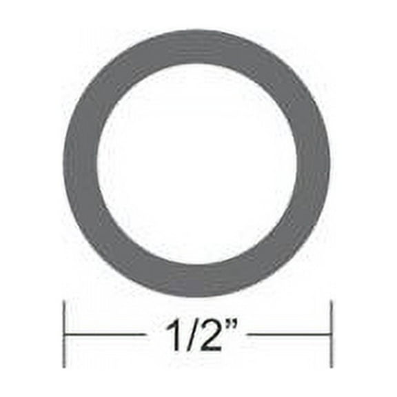 Open Box Taco Metals 50' Black Flexible Vinyl Rub Rail Insert V120003BKA50-1