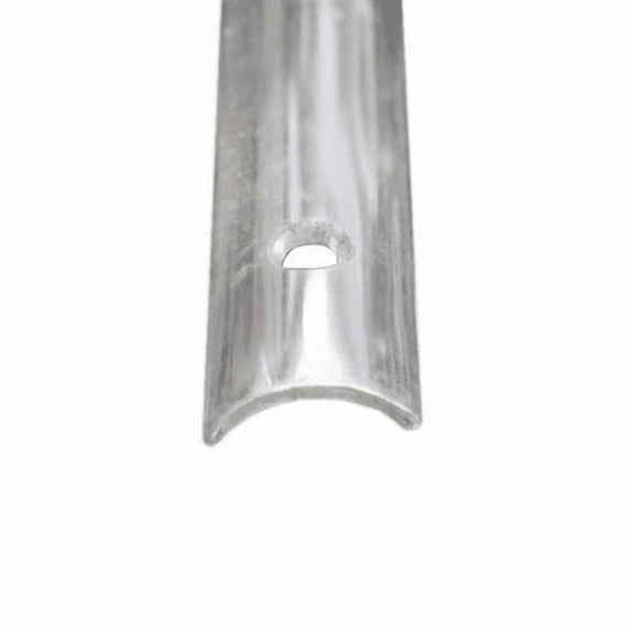 Taco Metals Boat Rub Rail Insert S11-4511P8 | 3/4 Inch Hollow Back SS (8FT)
