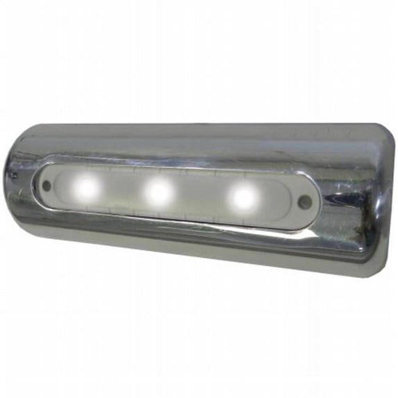Taco Metals F38-8600BXZ-W-1 Led Deck Light - Pipe Mount, White Leds