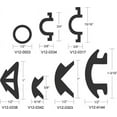 thumbnail image 1 of Taco Metals V12-0003BKA70-1 1/2" Tube Style Flexible Black Vinyl Insert 70', 1 of 3