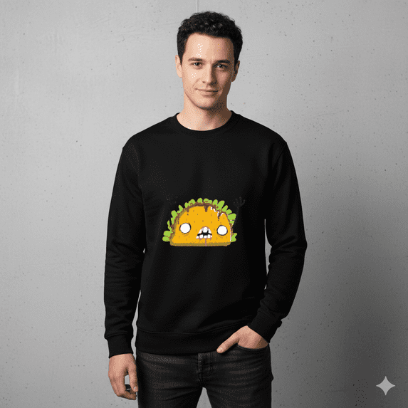 Taco Parody Funny Halloween Costume Food Lover Humor Sweatshirt, up to size 5XL
