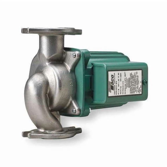 Potable Water Circulating Pump, 1/35 hp, 115V, 1 Phase, Flange Connection 005-SF2