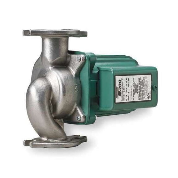 Potable Water Circulating Pump, 1/8 hp, 115V, 1 Phase, Flange Connection