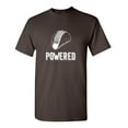 thumbnail image 1 of Taco Powered Sarcastic Humor Graphic Novelty Funny T Shirt, 1 of 5