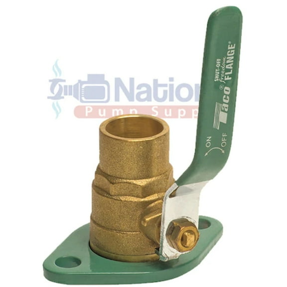 Taco SFL-125S 1-1/4 Sweat Shut-Off Freedom Swivel-Flange Set (Low Lead), replacement for SF-125S