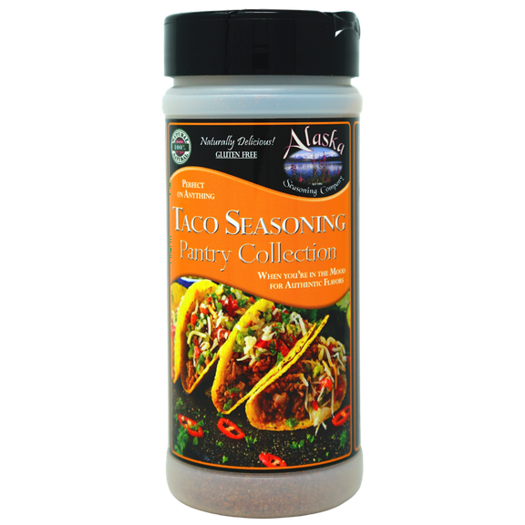 Taco Seasoning Mix - 100% Natural Taco Seasoning Blend - Mixed Spices & Seasonings - Alaska Seasoning Company