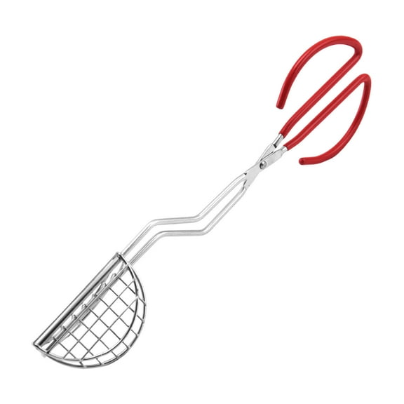 Taco Shell Tongs for Frying - 1 Units 2 Inch U-shapedEasy-Grip Tool for Making Crispy Taco Shells - Heat-Resistant and Dishwasher Safe For Making Homemade Into Fresh And Delicious