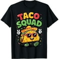 thumbnail image 1 of Taco Squad T-Shirt Tops Tee, 1 of 4