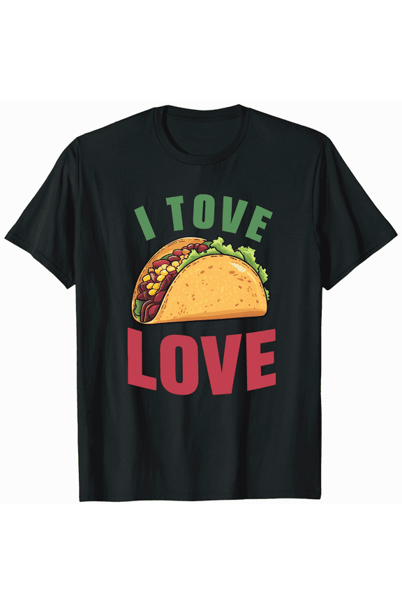 Taco Time Retro Vintage Graphic T-Shirt for Men Women