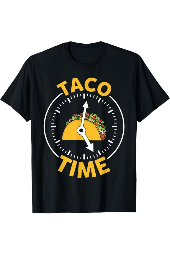 Taco Time Shirt Cinco De Mayo Men Women Kids Boys Tacos T-Shirt