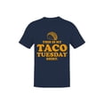 thumbnail image 1 of Taco Tuesday Enthusiast Men's T-shirt, 1 of 3