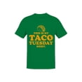 thumbnail image 1 of Taco Tuesday Enthusiast Men's T-shirt, 1 of 3