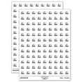thumbnail image 1 of Taco Tuesday 200+ Round Stickers - White - Matte Finish - 0.50" Size, 1 of 3