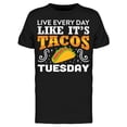 thumbnail image 1 of Taco Tuesday Tee Men's -Image by Shutterstock, 1 of 4