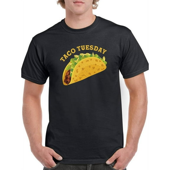 Taco Tuesday! T-Shirt Men -Smartprints Designs, Male 5X-Large
