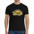 Taco Twos Day Party Taco Girl 2 Year Old Taco Twosday Funny Shirt Black ...