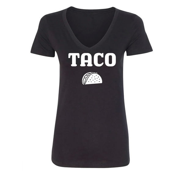 Taco Womens V-Neck T-Shirt