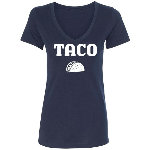 Taco Womens V-Neck T-Shirt