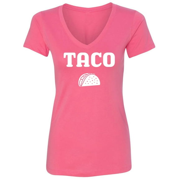 Taco Womens V-Neck T-Shirt