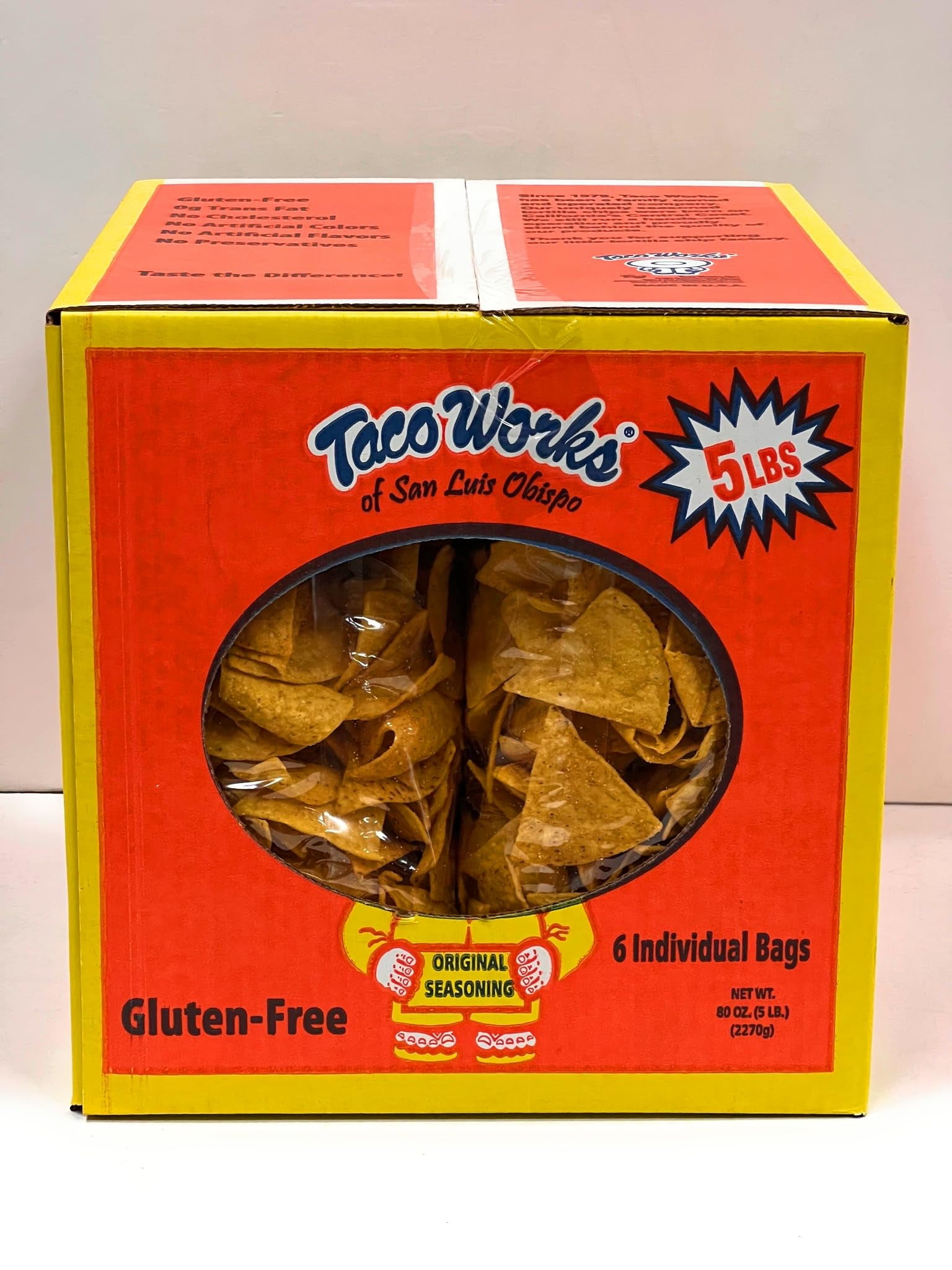Taco Works Original Tortilla Chips 80 oz (Pack Of 2)