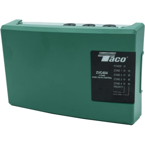 Taco ZVC404-4 Zone Valve Control With Priority Zoning Circulator - 4 Zone