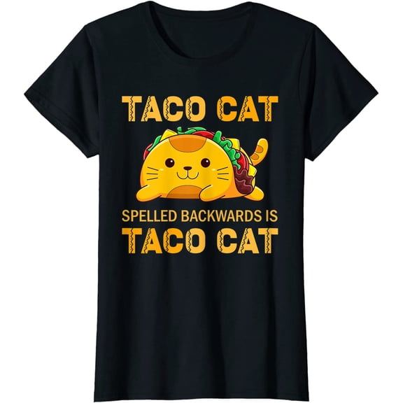 TacoCat Shirt Taco Cat Cinco de Mayo TacoCat Tacos T-Shirt