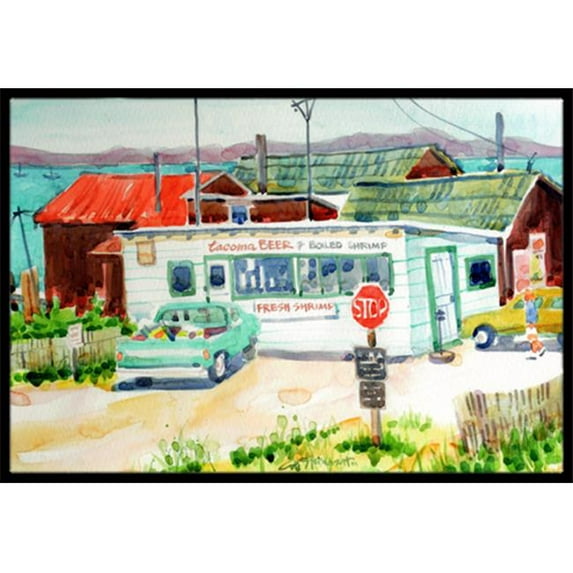 Tacoma Beer & Boiled Shrimp Market Indoor or Outdoor Mat