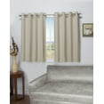 thumbnail image 1 of Tacoma Double Black Out Grommet Panel w/Wand 50x54 Parchment, 1 of 4
