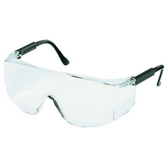 Tacoma Protective Eyewear, Clear Lens, Polycarbonate, Duramass Hc, Black Frame| 1 Each