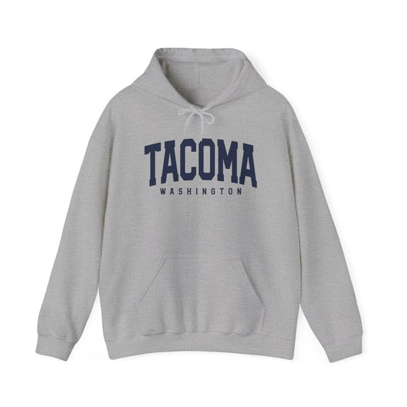 Tacoma Washington WA Moving Trip Vacation Hoodie, Gifts, Hooded Sweatshirt