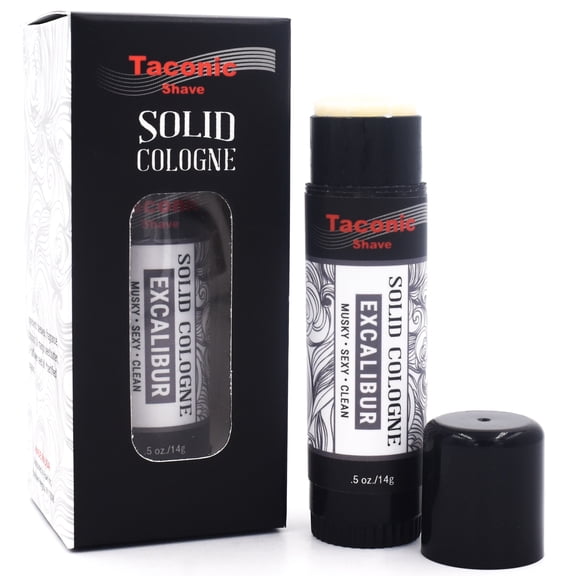 Taconic Shaves All-Natural Excalibur Scent Men's Cologne  Portable and Easy to Apply