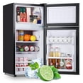 thumbnail image 1 of Tacool 2.4 Cu.ft Mini Fridge with Freezer, Small Refrigerator Apartment Size Fridge Black, NEW, 1 of 9