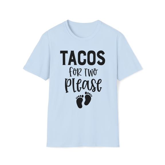 Tacos For Two Please, Gildan Unisex Softstyle T-Shirt, Graphic Tee, S-3XL