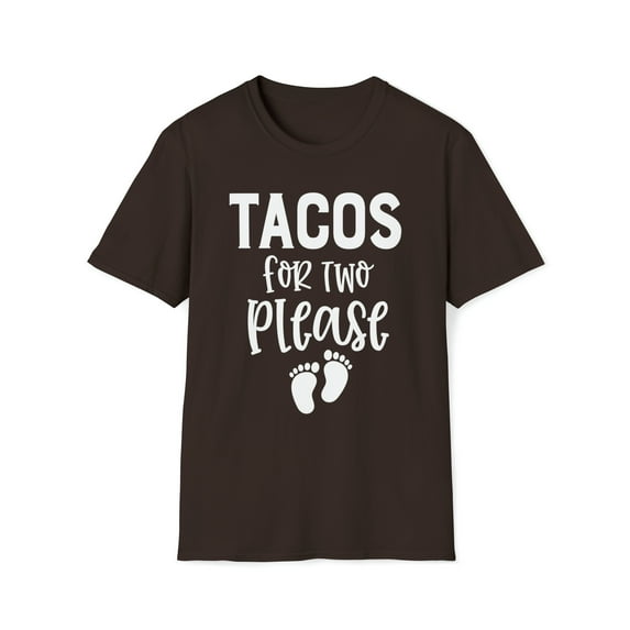 Tacos For Two Please, Gildan Unisex Softstyle T-Shirt, Graphic Tee, S-3XL