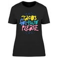 thumbnail image 1 of Tacos For Two T-Shirt Women -Image by Shutterstock, Female Medium, 1 of 2