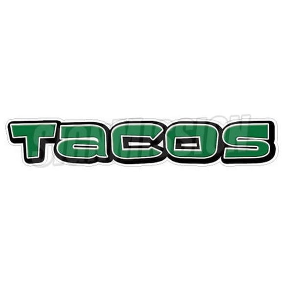 Tacos I Concession Decal Mexican Restaurant Taco Sign