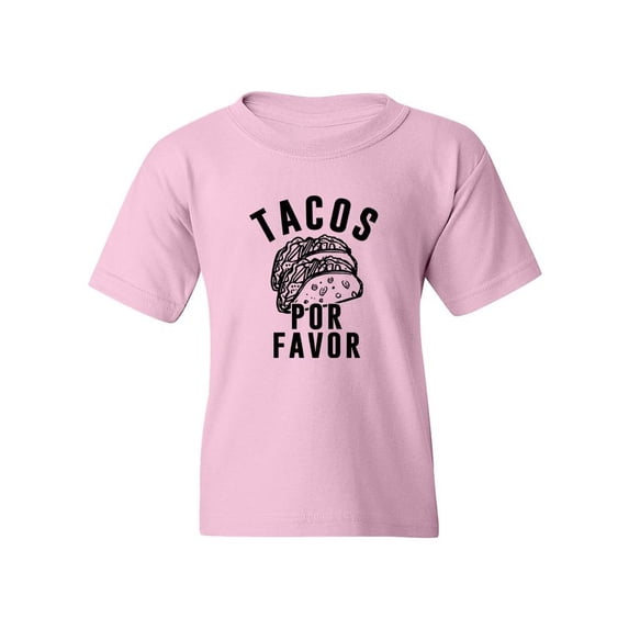 Tacos Por Favor T-Shirt Juniors -Smartprints Designs, x-Small