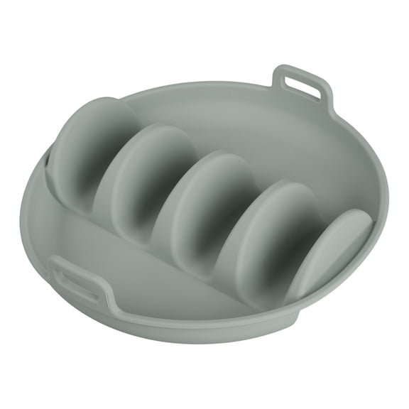 Tacos Serving Tray With Dividers Keep Fillings Intact Heat Resistant Tacos Stand Ideal For Casual Dining Event