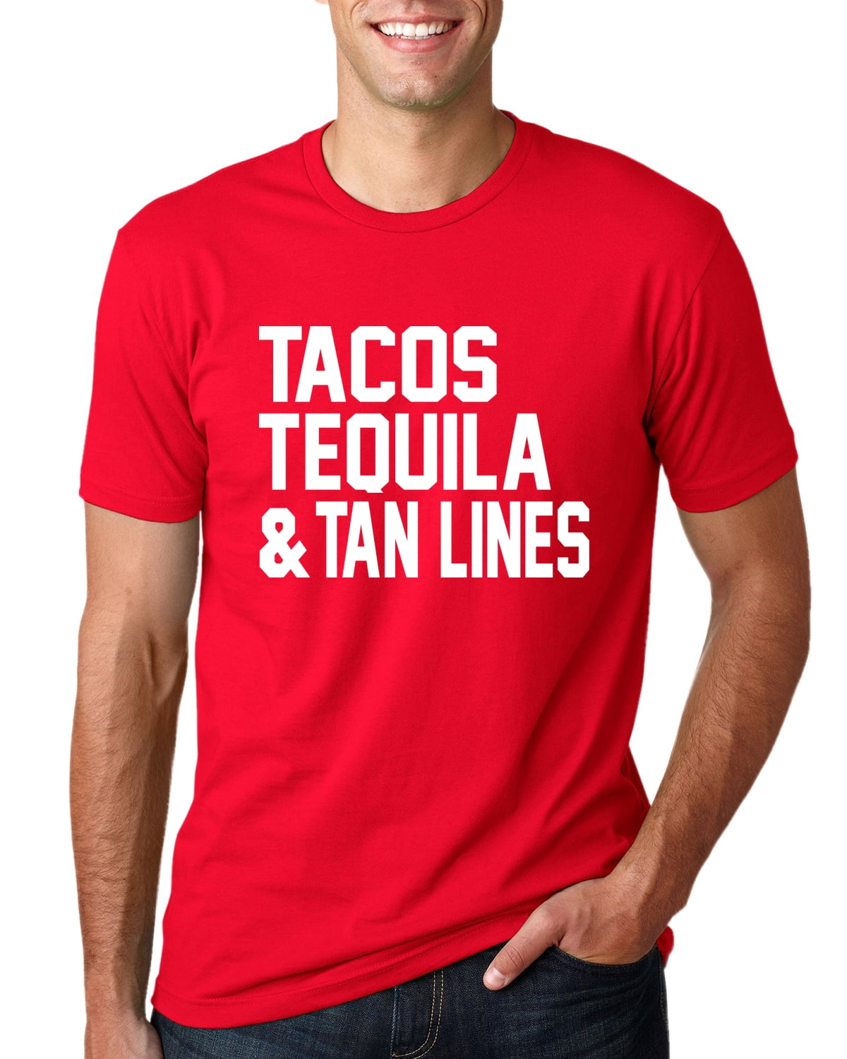 Tacos Tequila and Tan Lines T-Shirt Tacos Tequila and Tan Lines T-Shirt