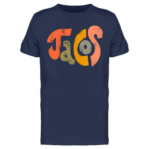 Tacos Vintage Style T-Shirt Men -Image by Shutterstock, Male x-Large