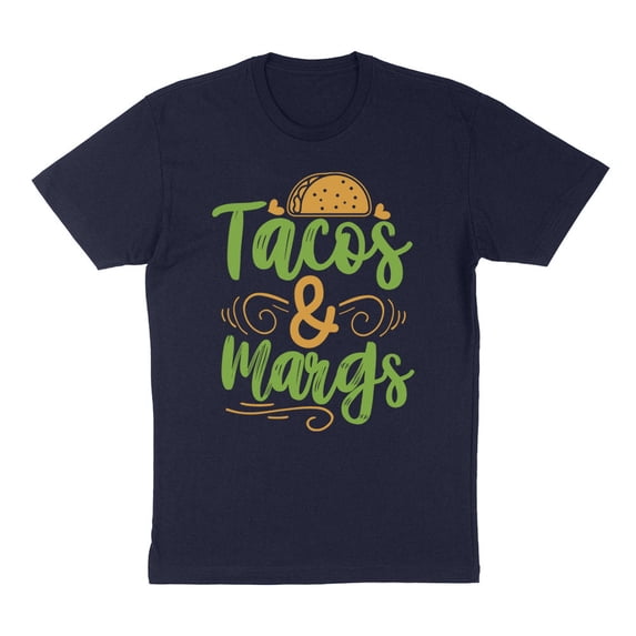 Tacos and Margs Shirt Unisex Large Navy