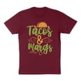 thumbnail image 1 of Tacos and Margs Shirt Unisex X-Large Maroon, 1 of 5