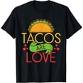 thumbnail image 1 of Tacos are love Mexican food love Taco T-Shirt, 1 of 4