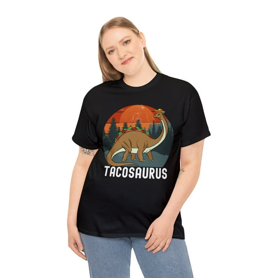 Tacosaurus Cinco de Mayo Funny Taco Dinosaur T-Shirt