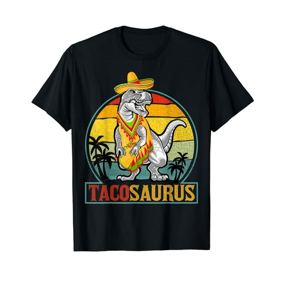 Tacosaurus Rex Cinco De Mayo Toddler Mexican Sombrero Poncho T-Shirt