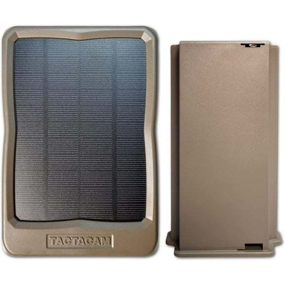 Tactacam Reveal 12V Solar Panel with Integrated Lithium Battery for Trail Cameras