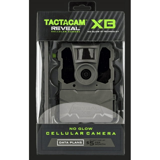 Tactacam Reveal XB Cellular Game Camera, 24MP Deer Cam & Hunting Trail