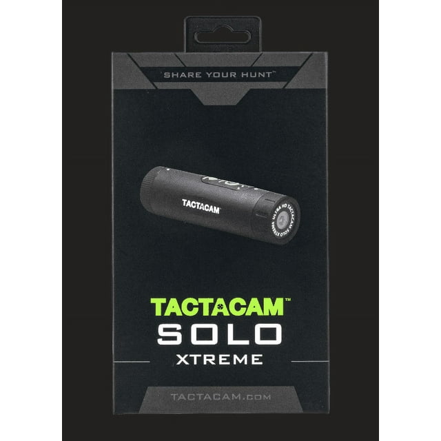 Tactacam Solo Xtreme Action Camera, 1080 60 FPS for Hunting, Fishing