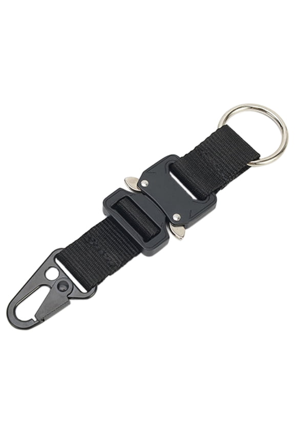 Tactic Keyring Gear Key Keepers Nylon Belt Keychain Clip Webbing Key Clips Buckle Belt Hangings Buckle