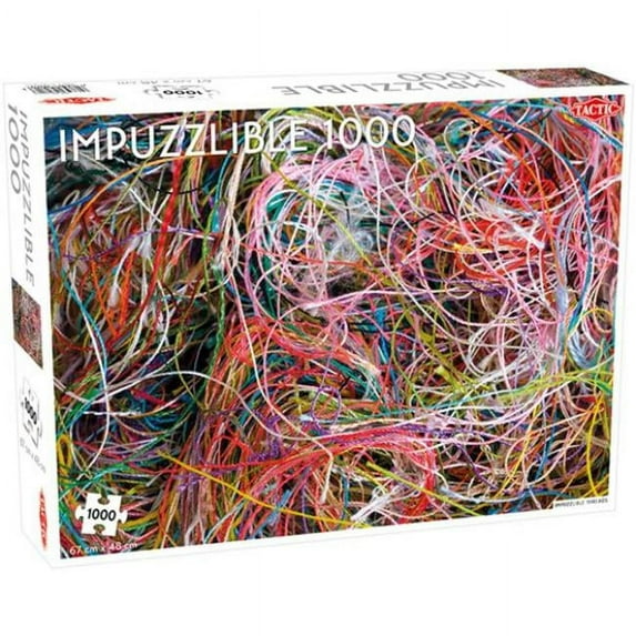 Tactic USA TAC58280 Impuzzlibe Threads Puzzle - 1000 Piece